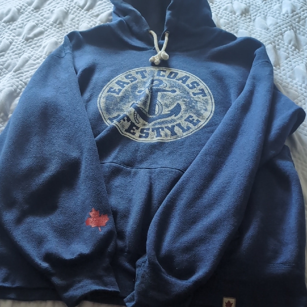 Blue East Coast Lifestyle Hoodie